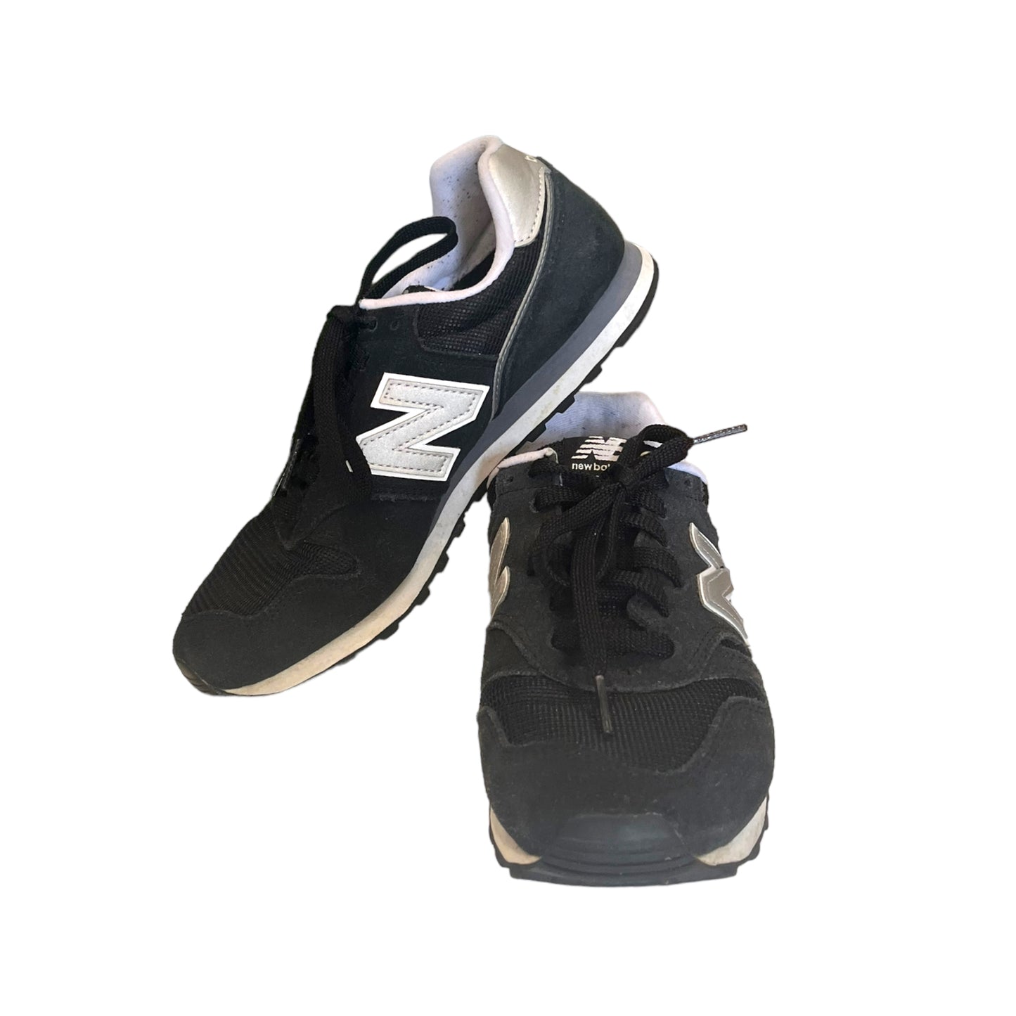 New Balance Black Suede Trainers