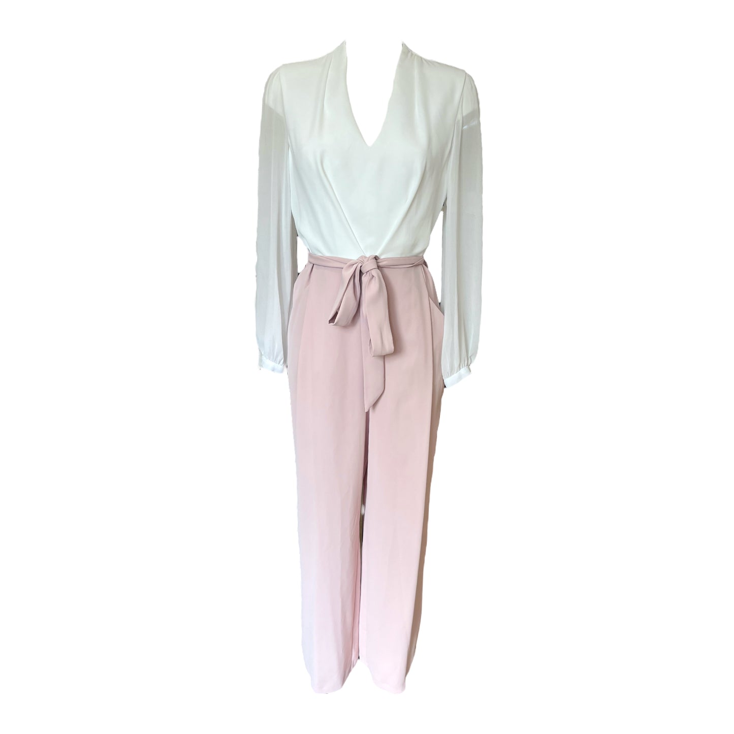 NEW Phase Eight White and Pink Jumpsuit