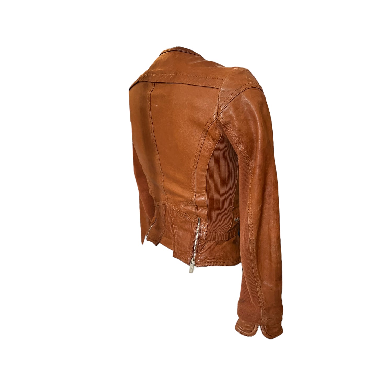 Karen Millen Tan Leather Jacket