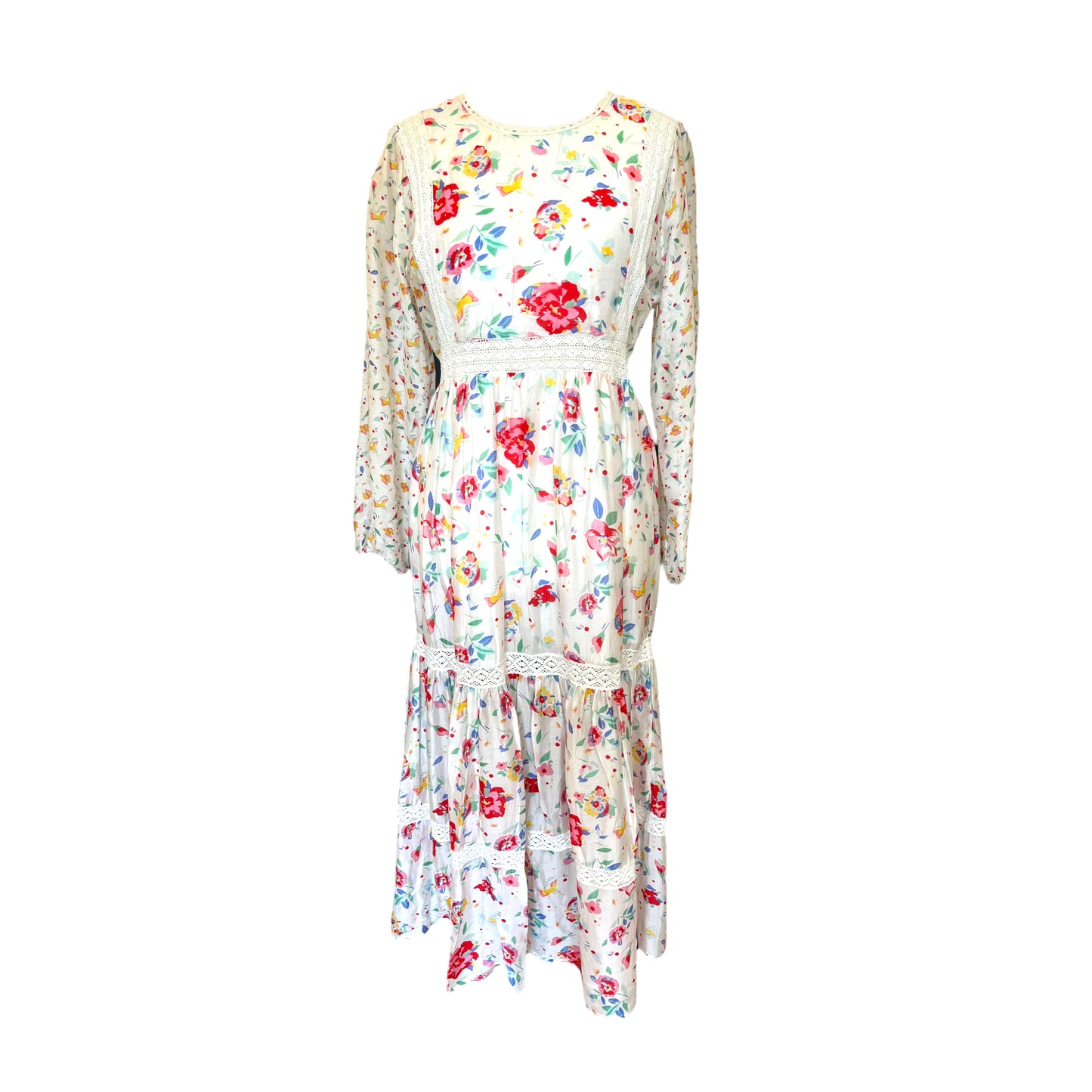 Lily and Lionel White Floral Dress