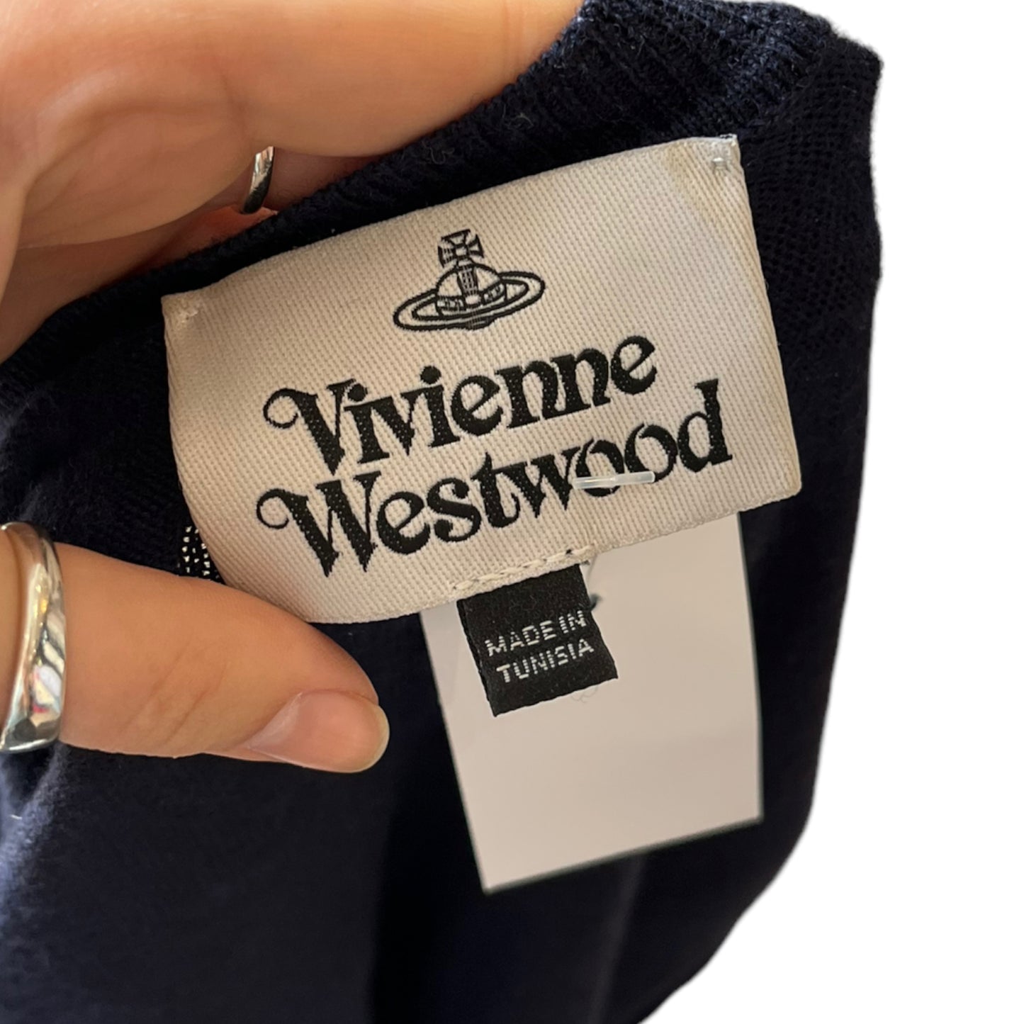 Vivienne Westwood Navy Cardigan