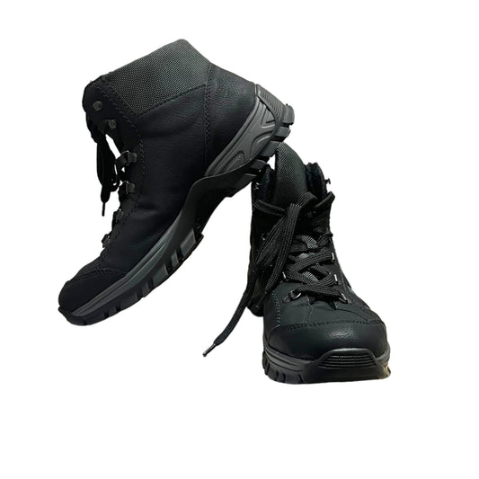 On Cloud Cloudrock Waterproof Black Boots