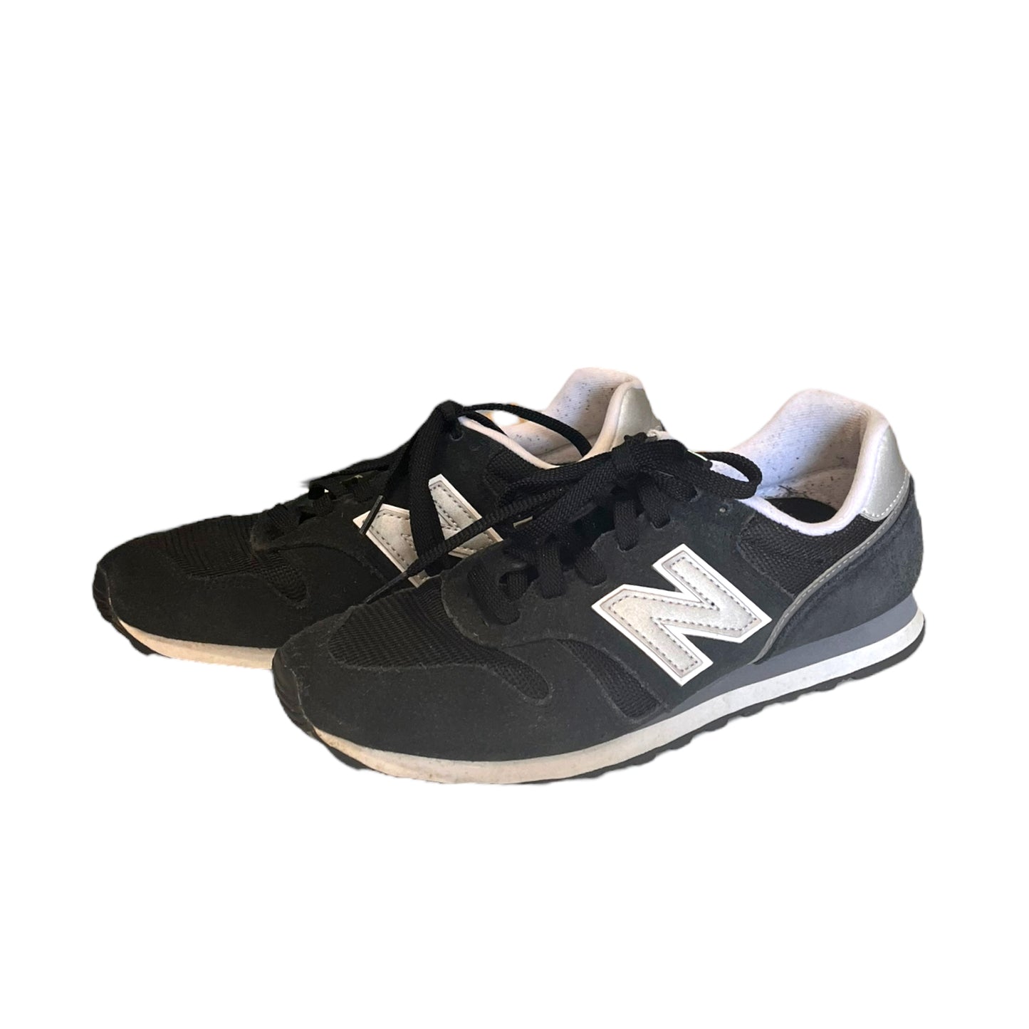 New Balance Black Suede Trainers