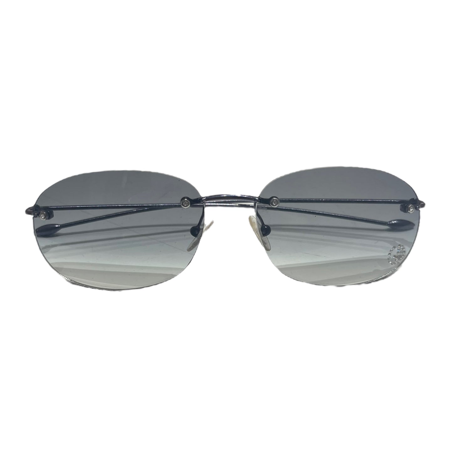 Gucci Rimless Diamante Sunglasses