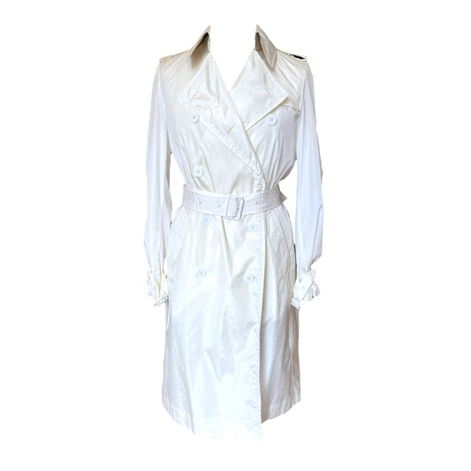 Burberry White Trench Coat