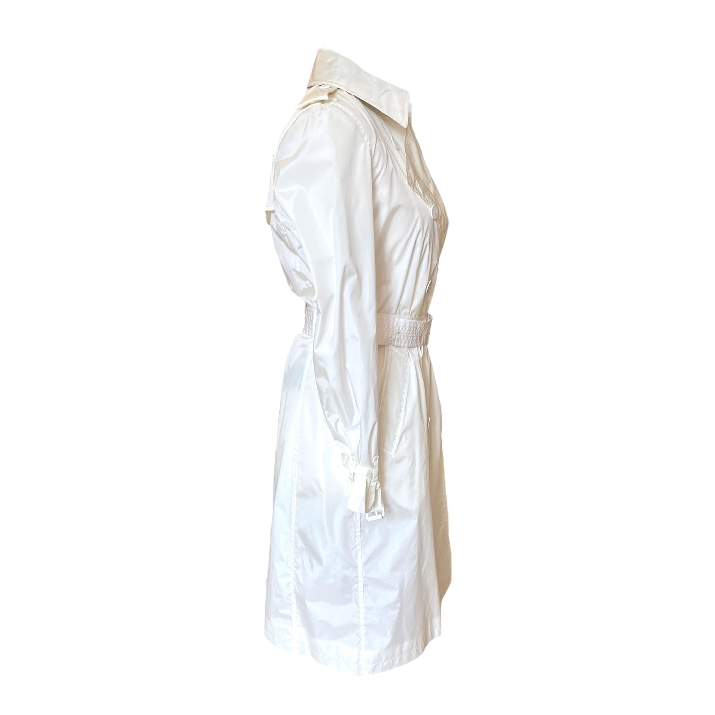 Burberry White Trench Coat