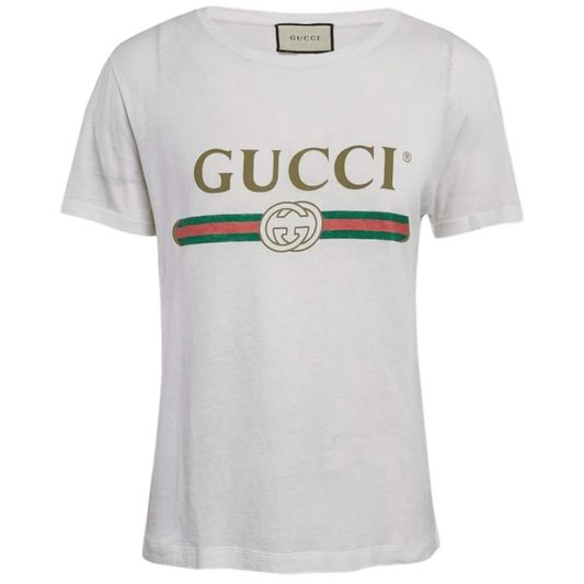 Gucci White T-Shirt - Size S