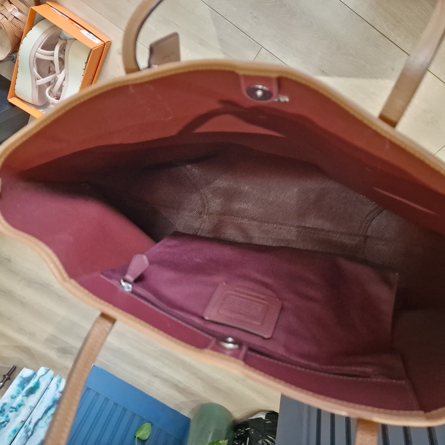 Coach Tan Tote