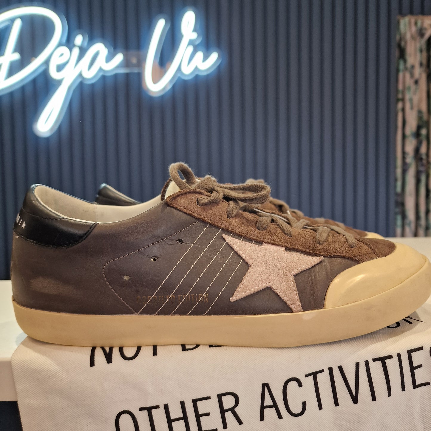 Golden Goose Ltd Edition Pen Star Brown and Pink - 7