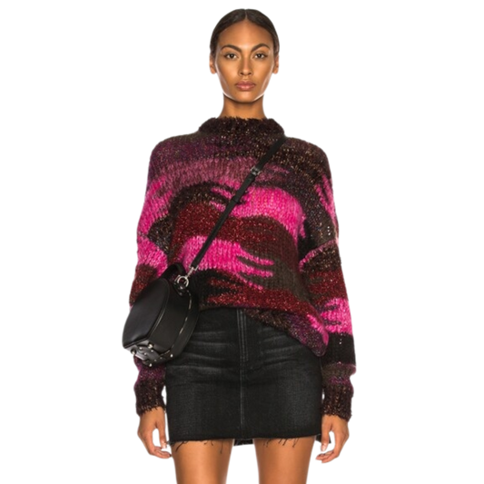 Saint Laurent Camo Sweater - NEW