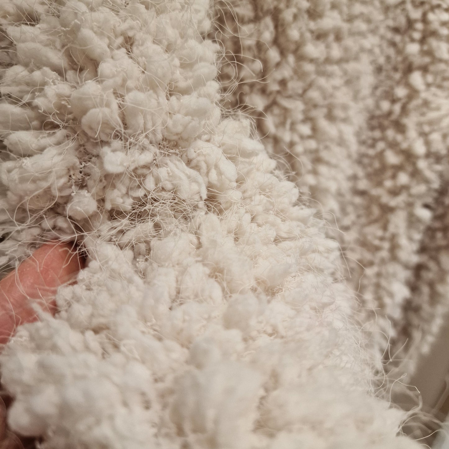 MarcCain Faux Fur Jacket Size 10/12