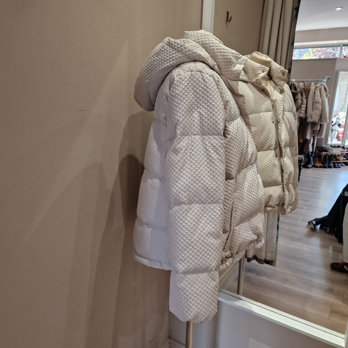 Masai Taupe Padded Jacket - 10