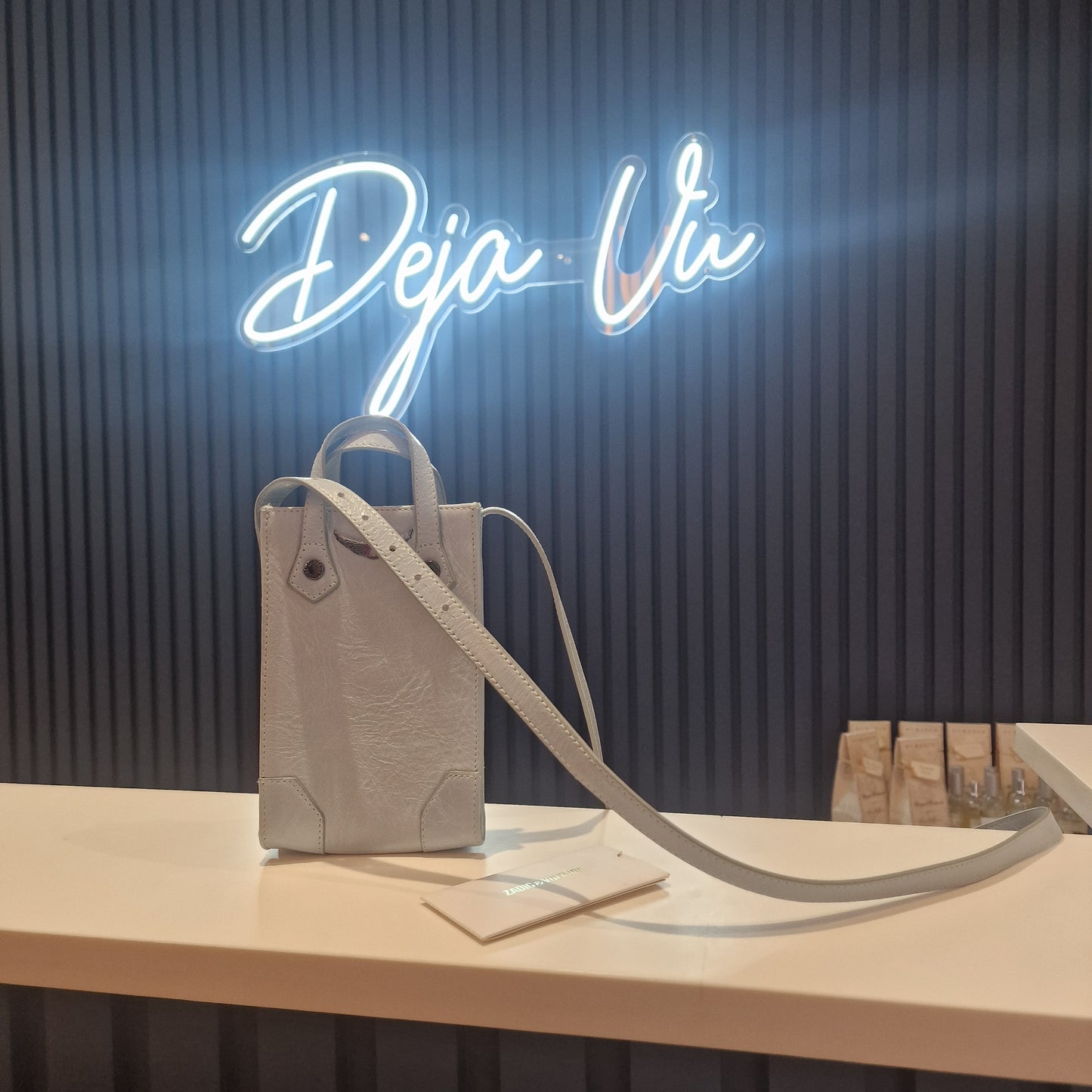 Zadig & Voltaire Baby Blue Phone Case Bag