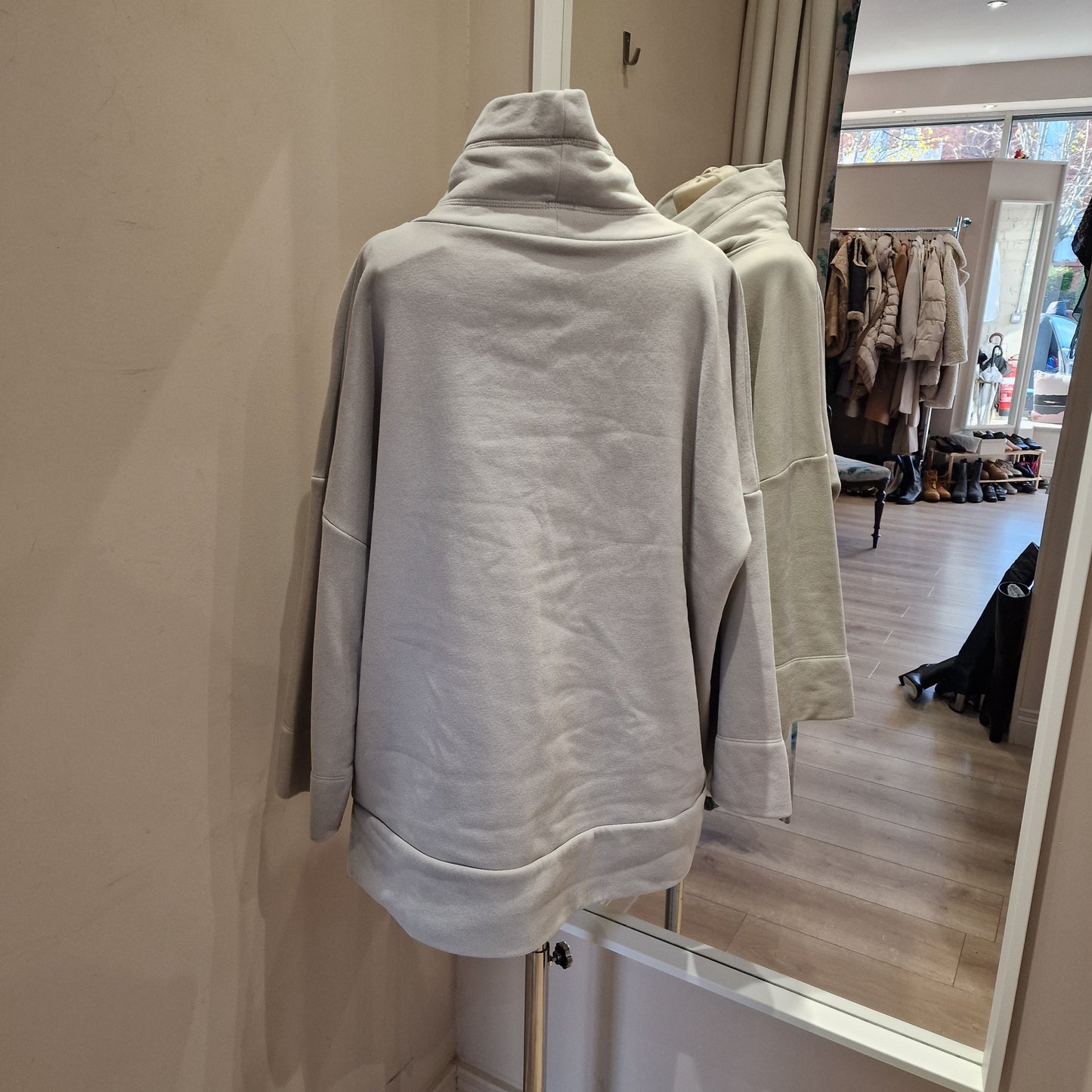 Herrlicher Taupe Sweatshirt  - Large