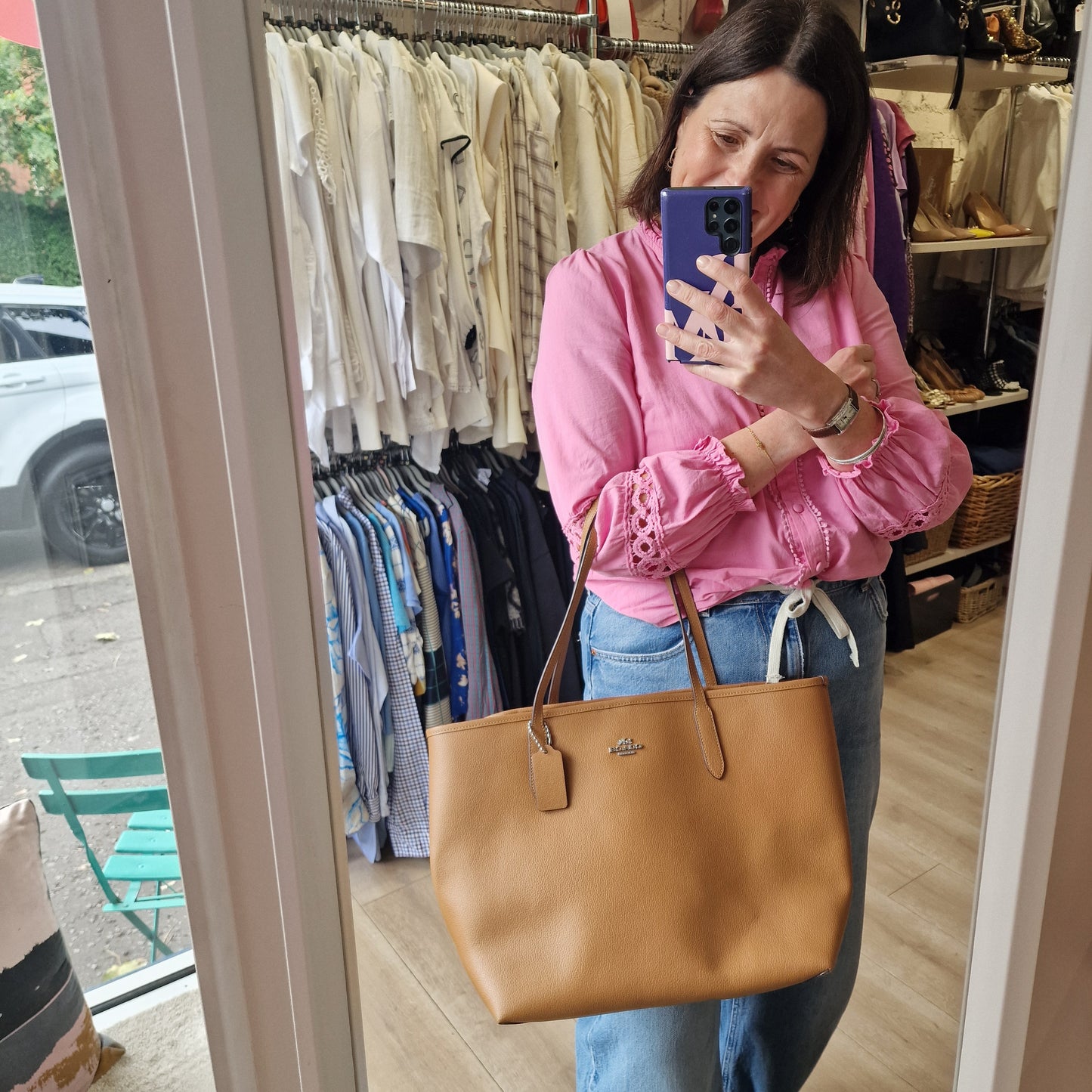 Coach Tan Tote
