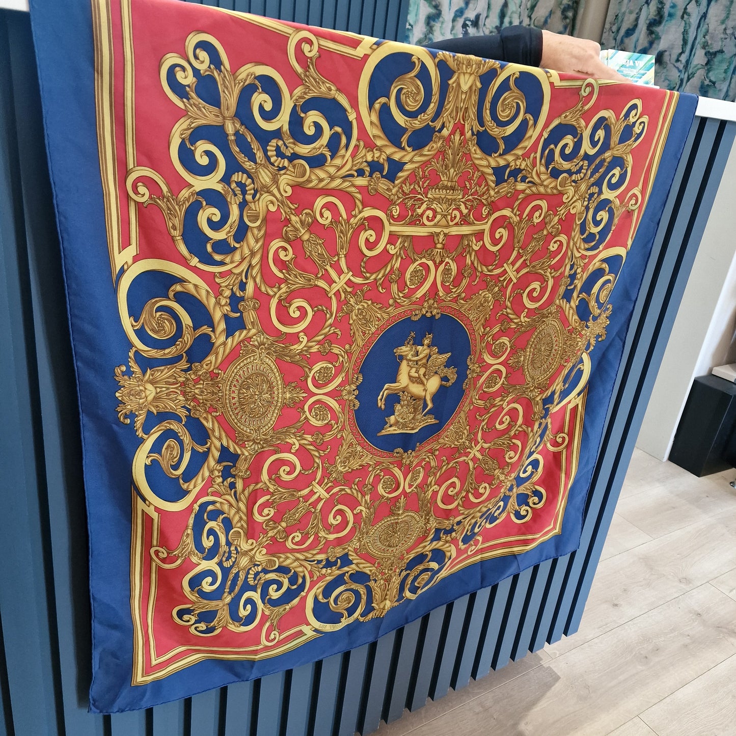 Hermès Les Tuileries Silk Scarf