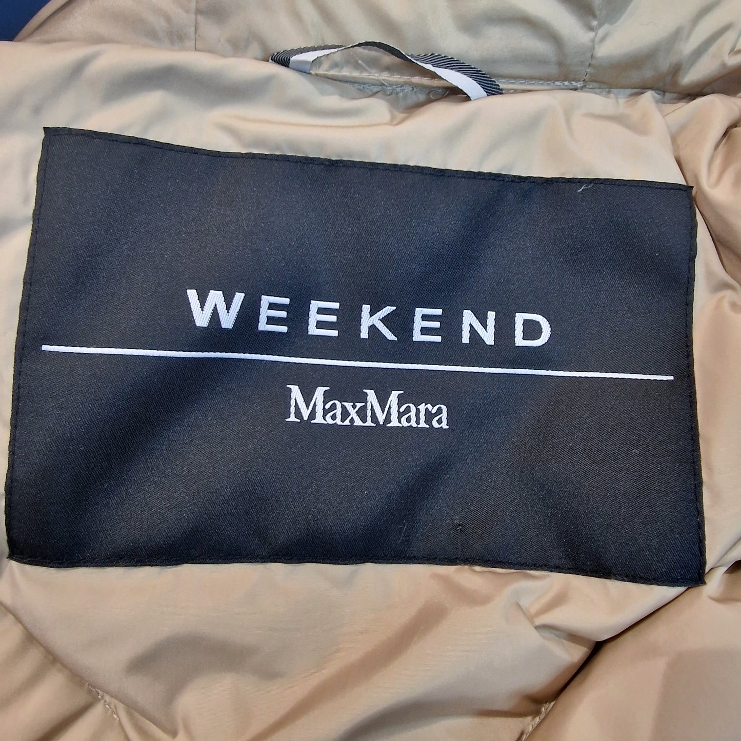 Weekend Max Mara Camel Padded Coat - 12