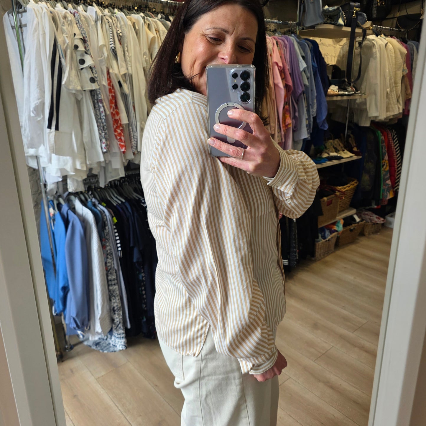 3.1 Philip Lim Stripe Blouse - 10/12