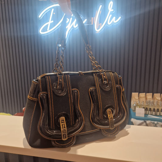 Fendi B Bag - Black