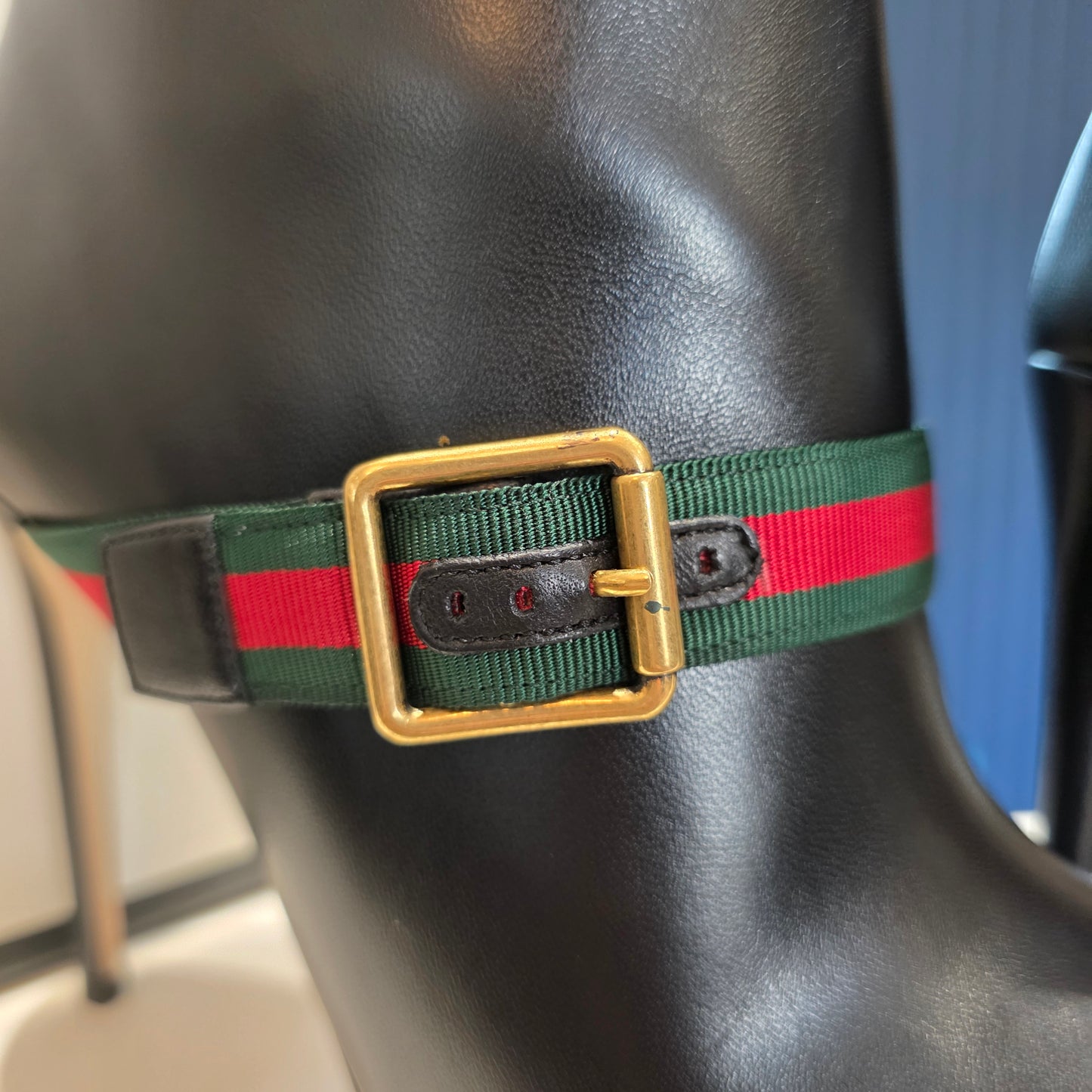Gucci Black Leather Heeled Boots - 40/7 NEW