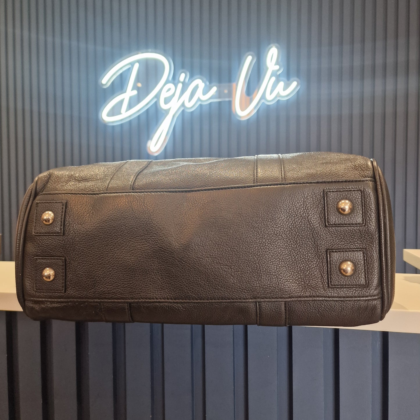 Mulberry Bayswater Black, Silver Hardware