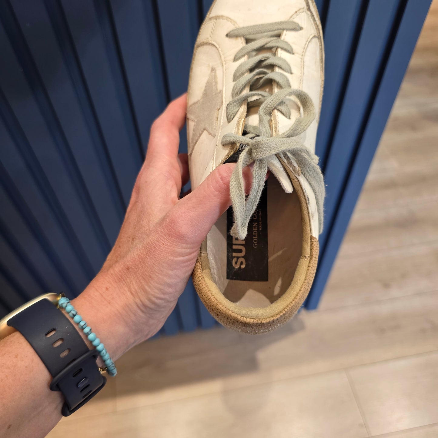 Golden Goose Superstar White/Tan - 38/5