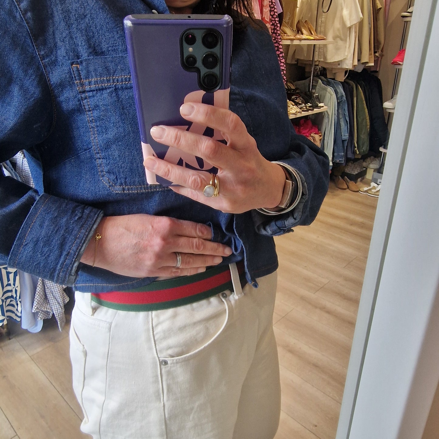 Gucci Interlocking Logo Belt - 95