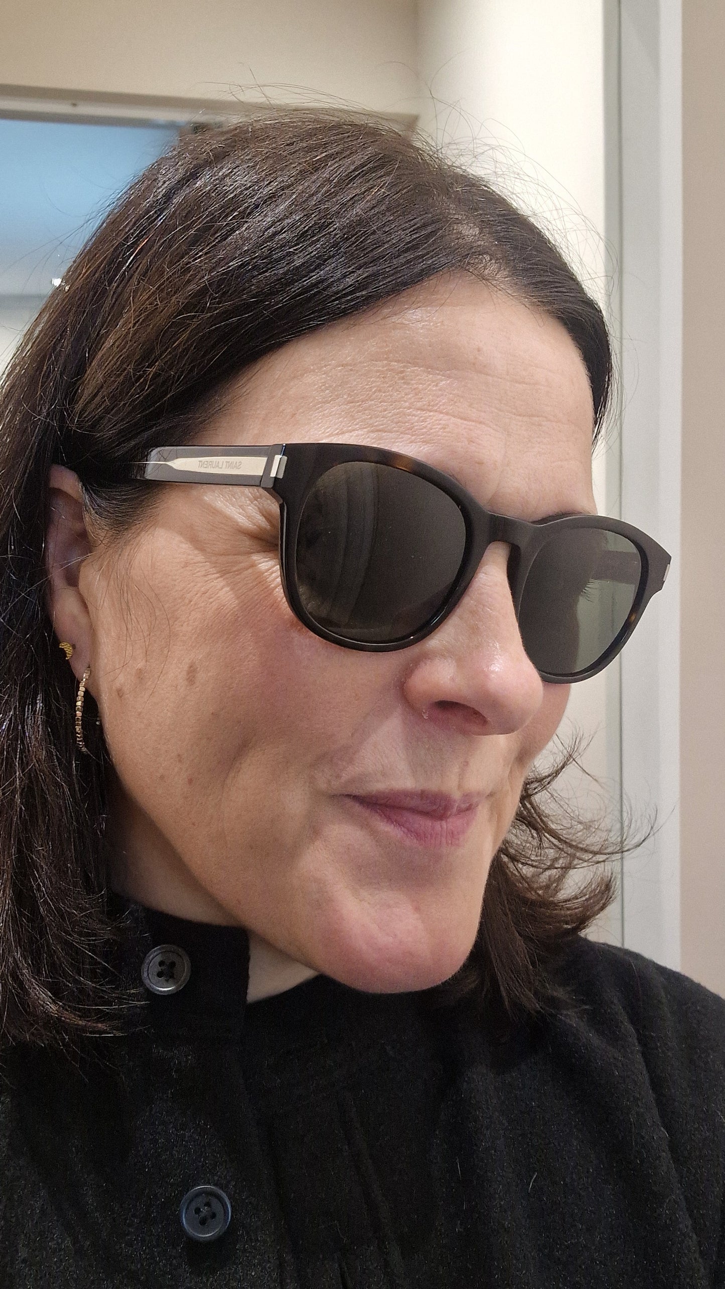 Saint Laurent Tortoiseshell Sunglasses