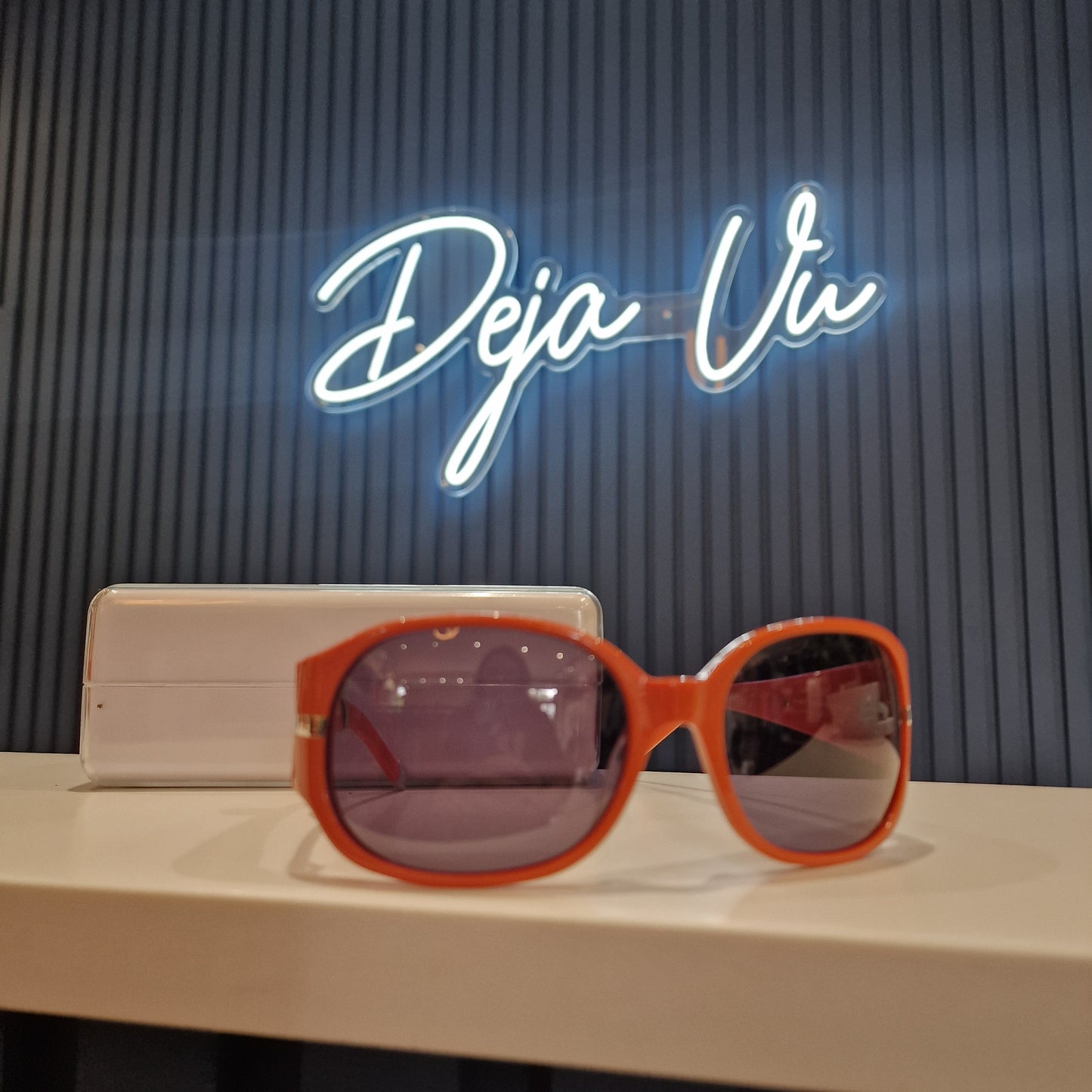 DKNY Orange Sunglasses
