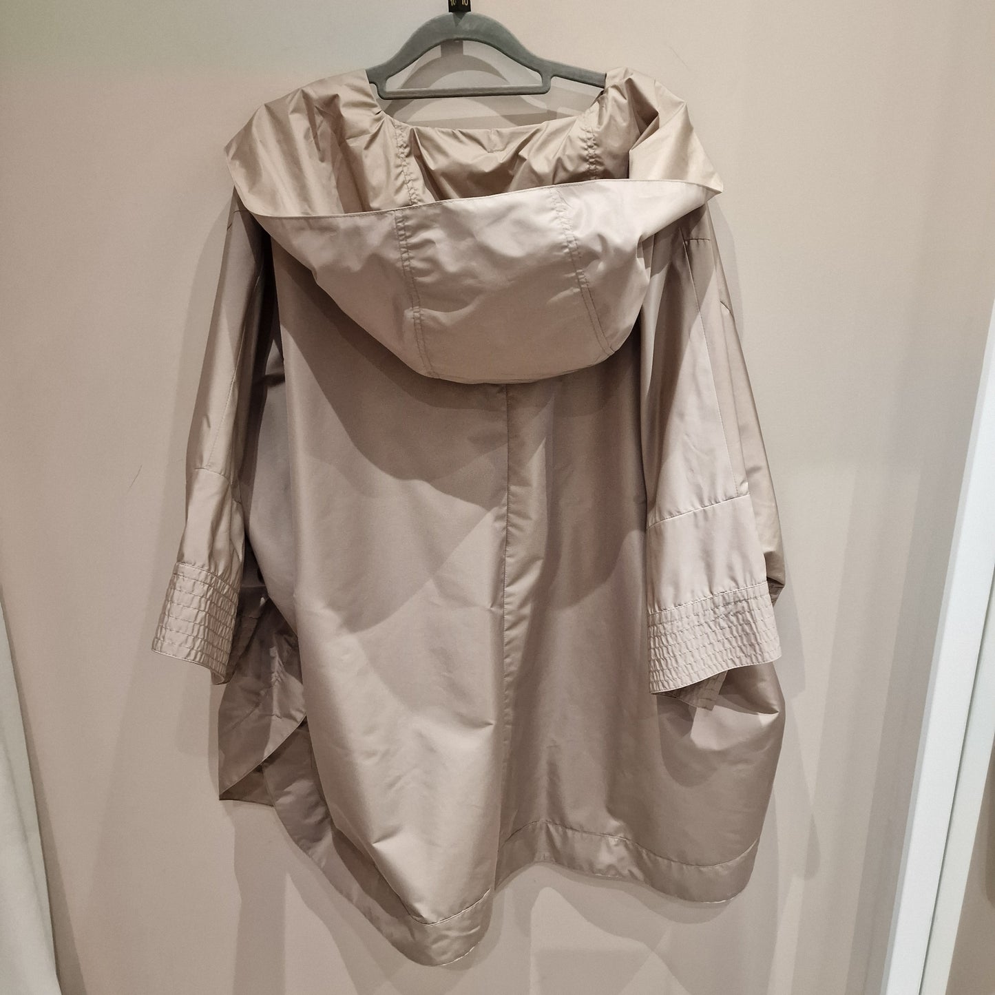 PennyBlack Taupe Oversized Raincoat - Size S