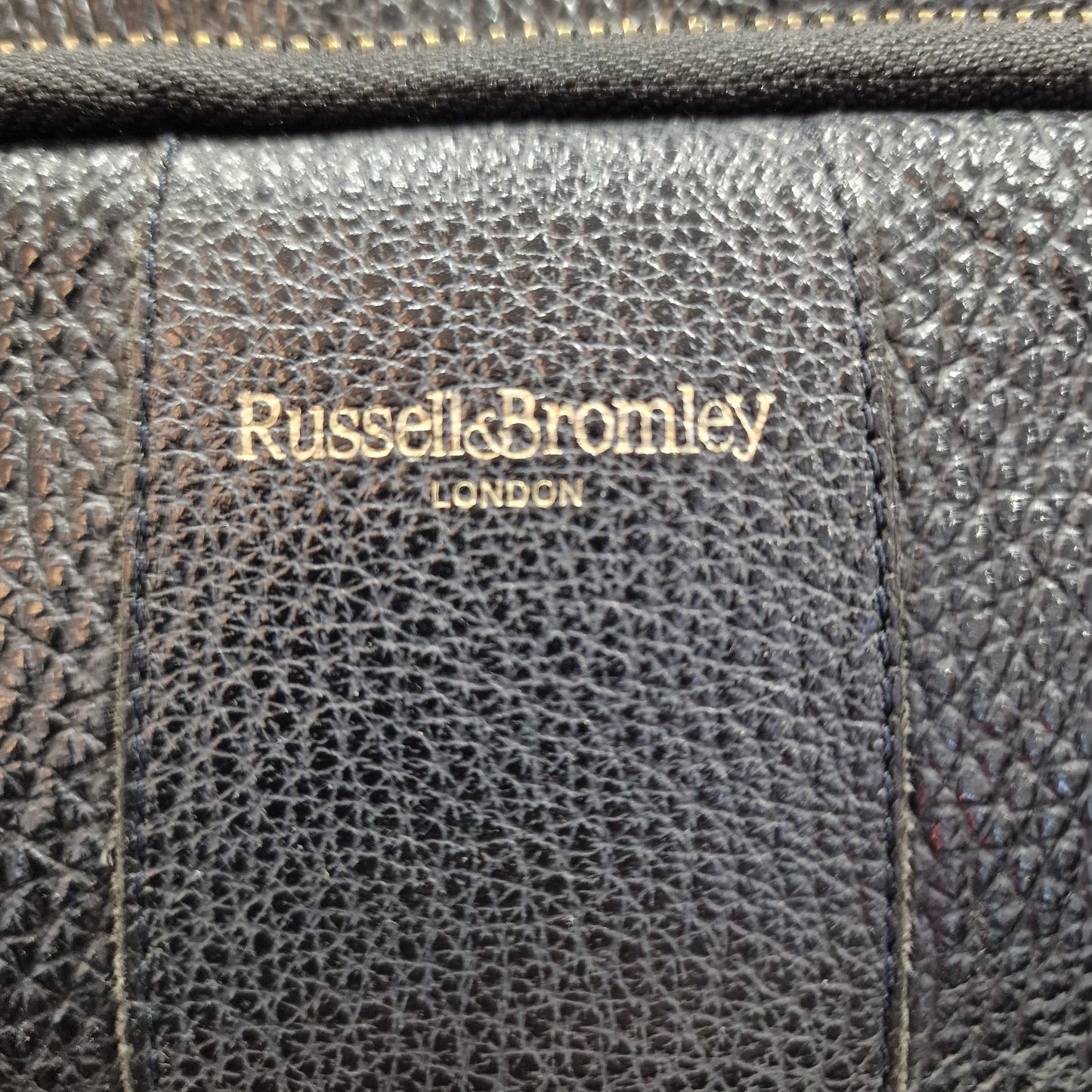 Russell and Bromley Black 'Snapshot' Crossbody Bag