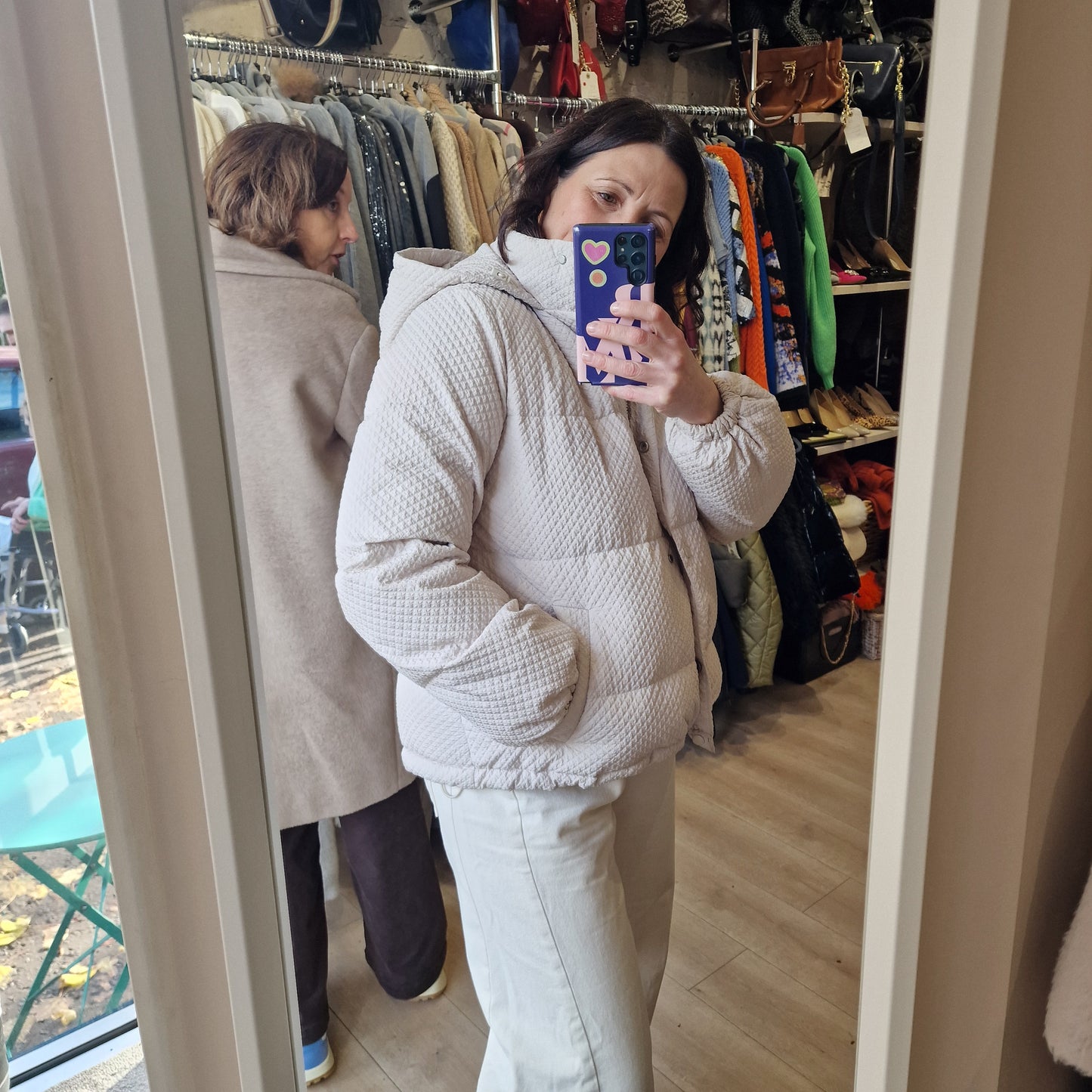 Masai Taupe Padded Jacket - 10