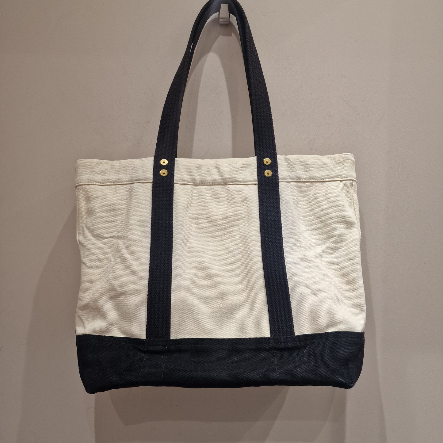Ralph Lauren Polo Cream Canvas Bag