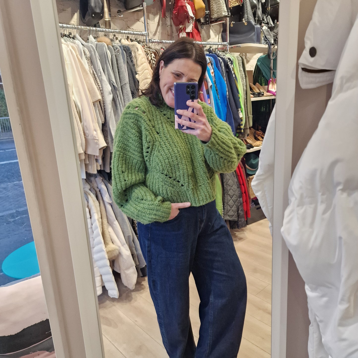 Isabel Marant Farran Wool Sweater, Peridot Green - 12/14