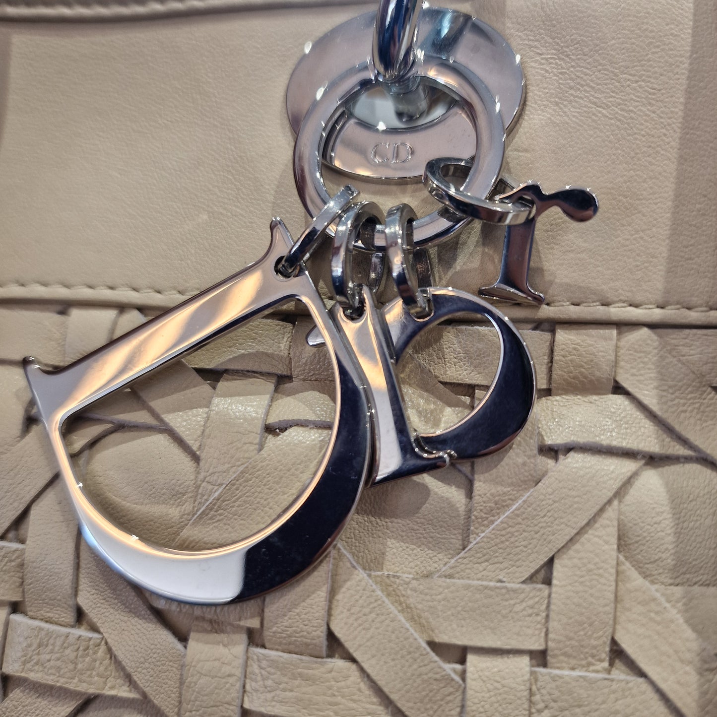 Lady Dior Avenue Bag, Beige