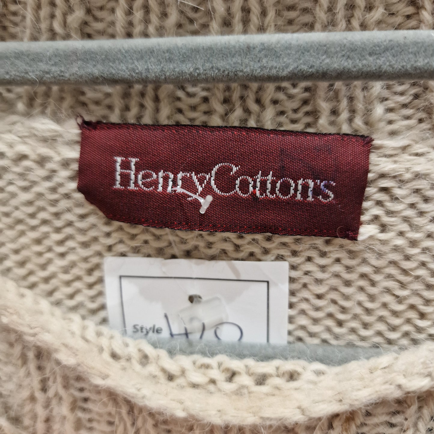 Henry Cotton's Wool Winter Sweater - 12/14