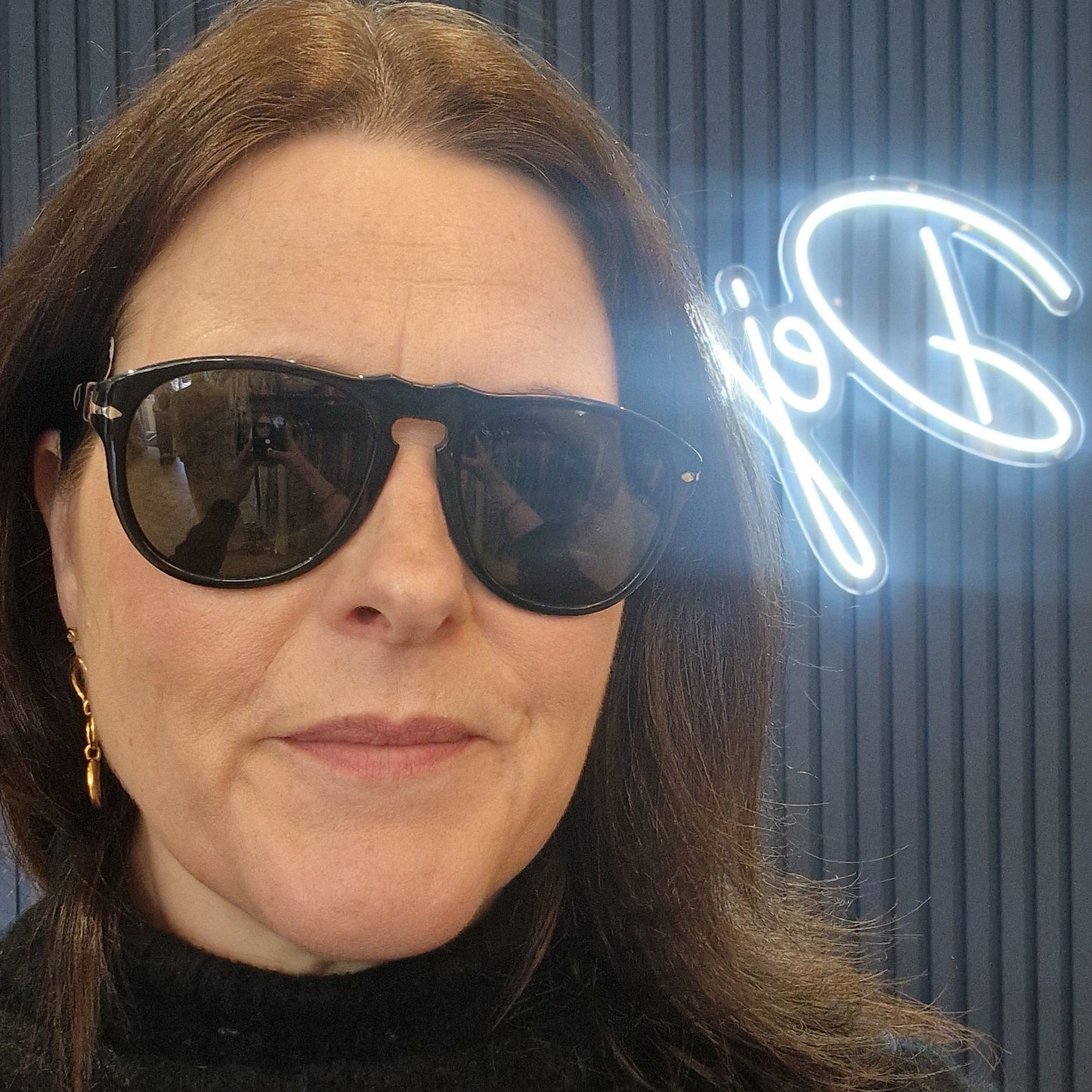Persol Black Sunglasses