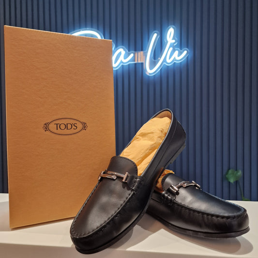 Tod's Black Loafers - 5.5