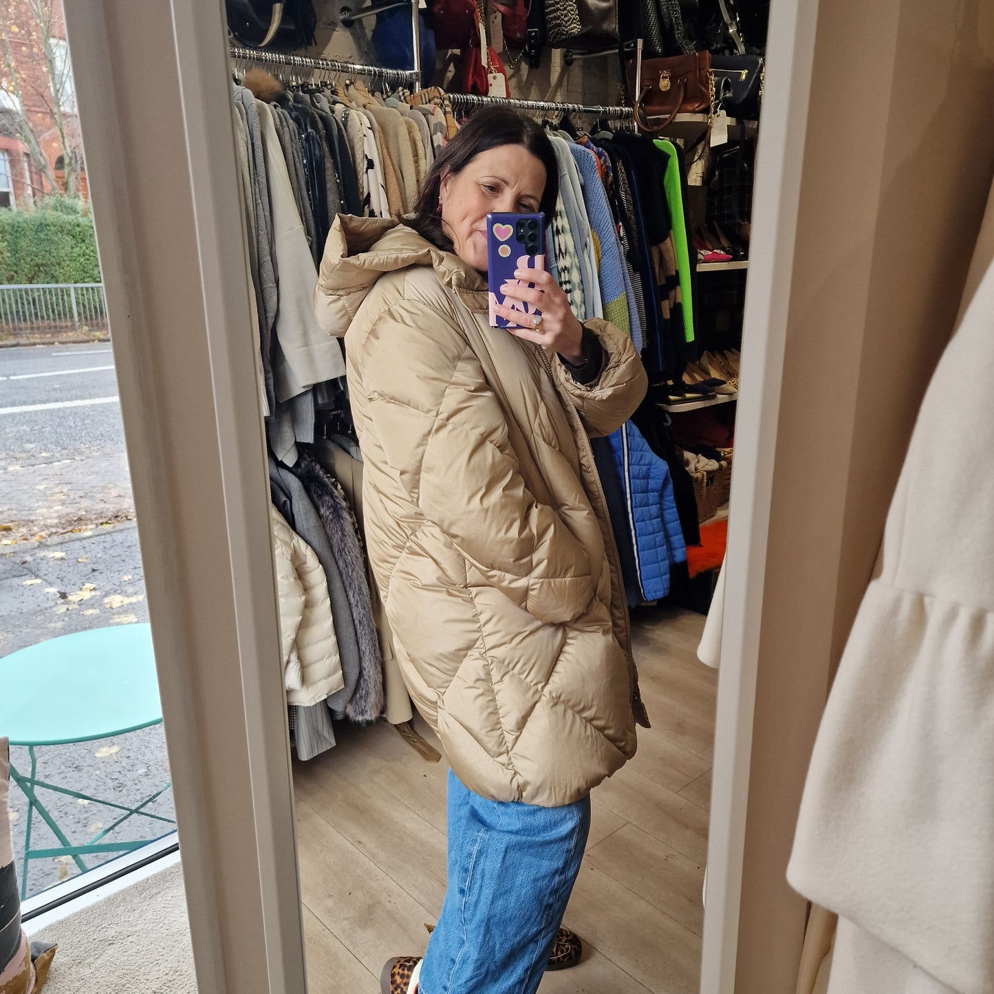 Weekend Max Mara Camel Padded Coat - 12