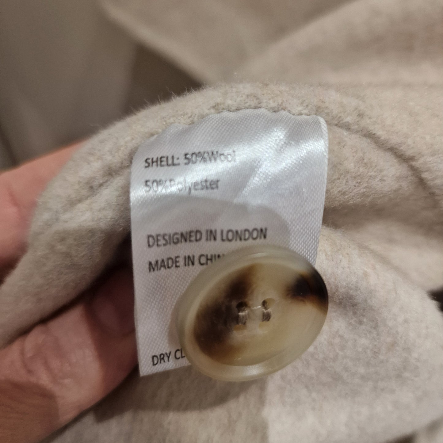 JOVONNA Wool Cape - M/L