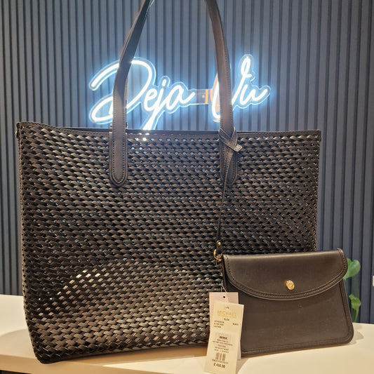 Michael Kors Eliza Leather Tote Bag