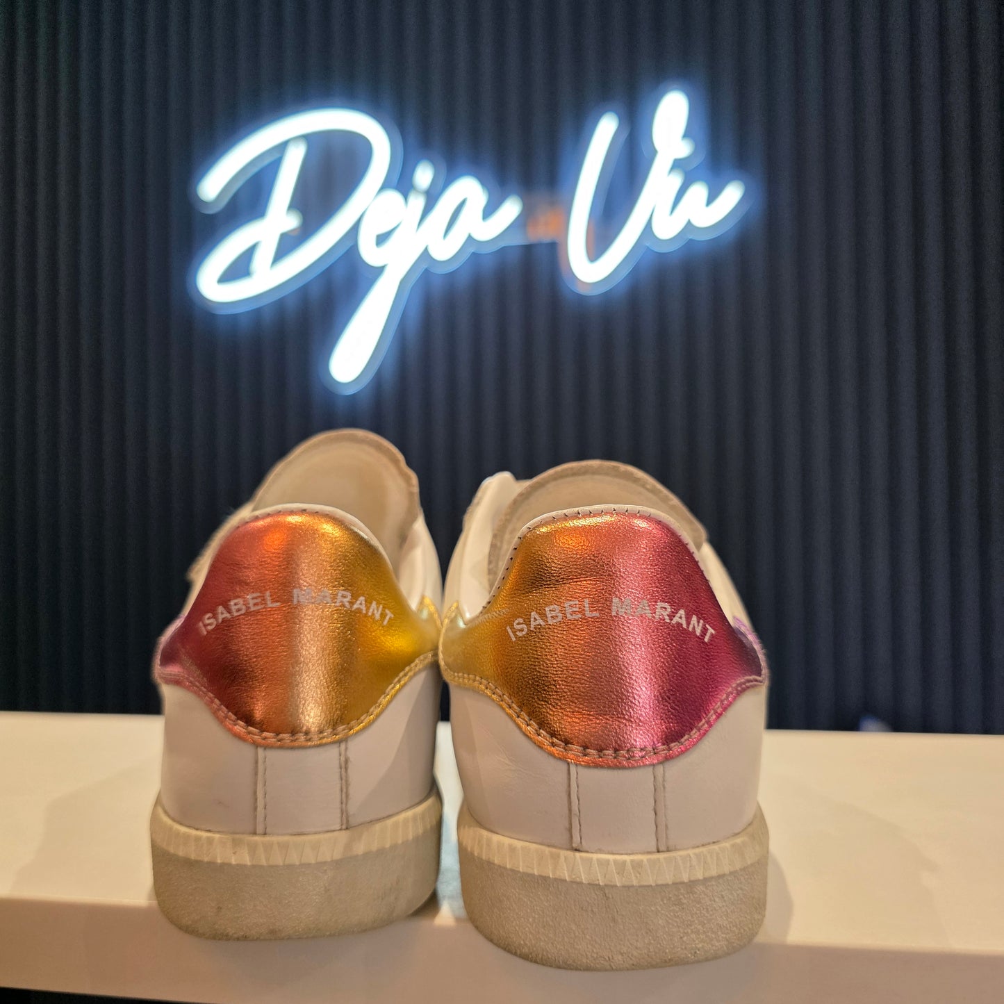 Isabel Marant White Beth Trainers  - 39