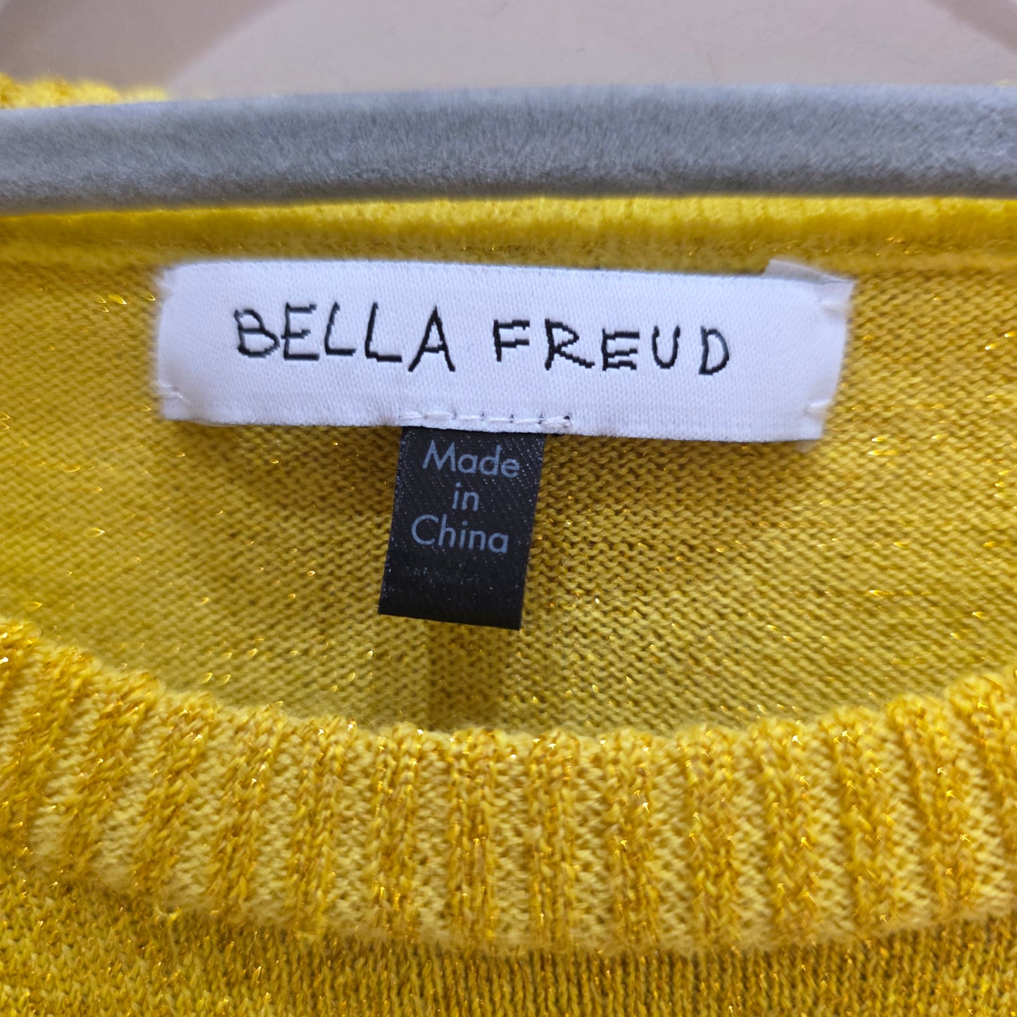 Bella Freud Citrus Sparkle Sweater- M