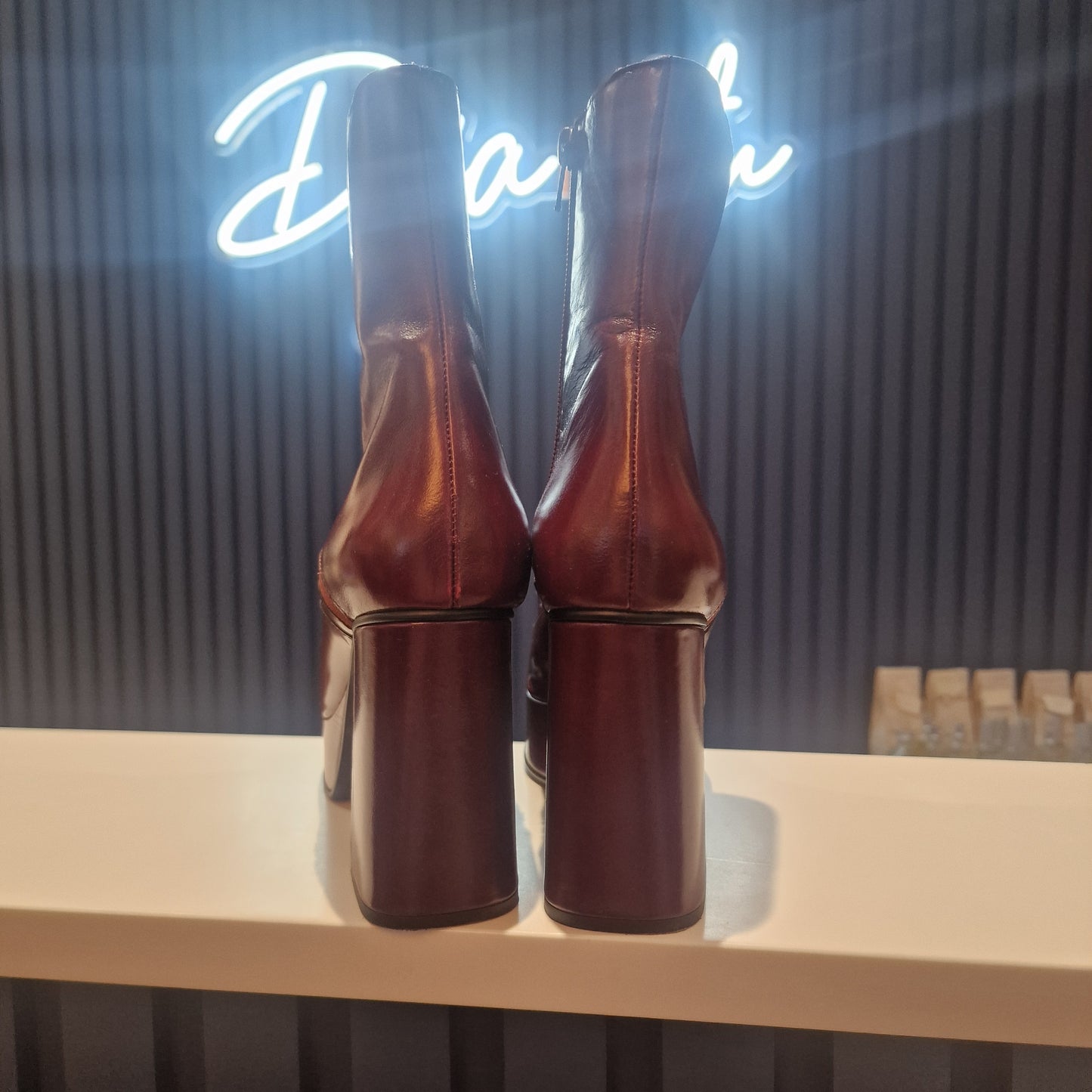 See By Chloe Maroon Boots - 37/4