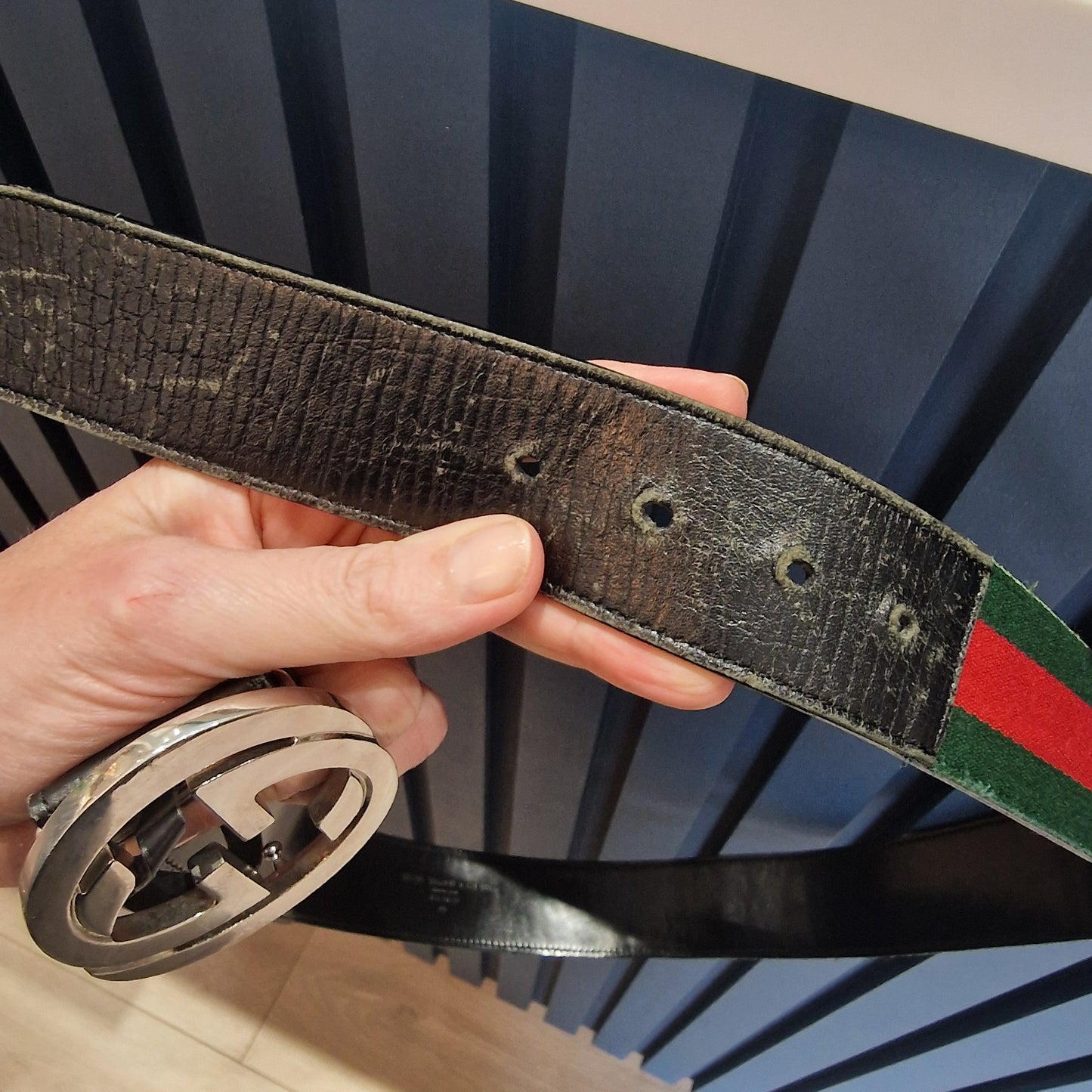 Gucci Interlocking Logo Belt - 95