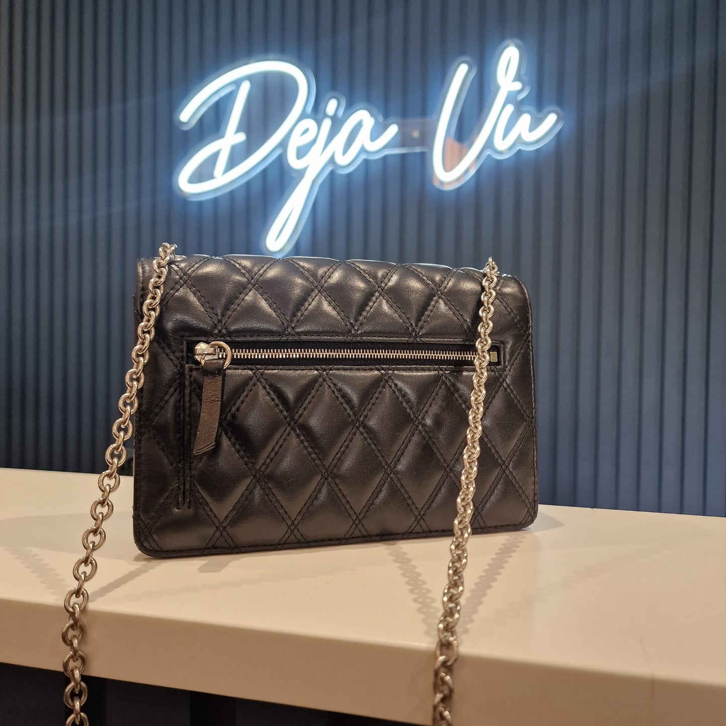 Mulberry Black Quilted Bag