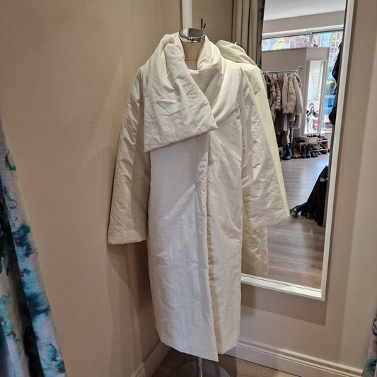 Cos Cream Padded Coat - 12