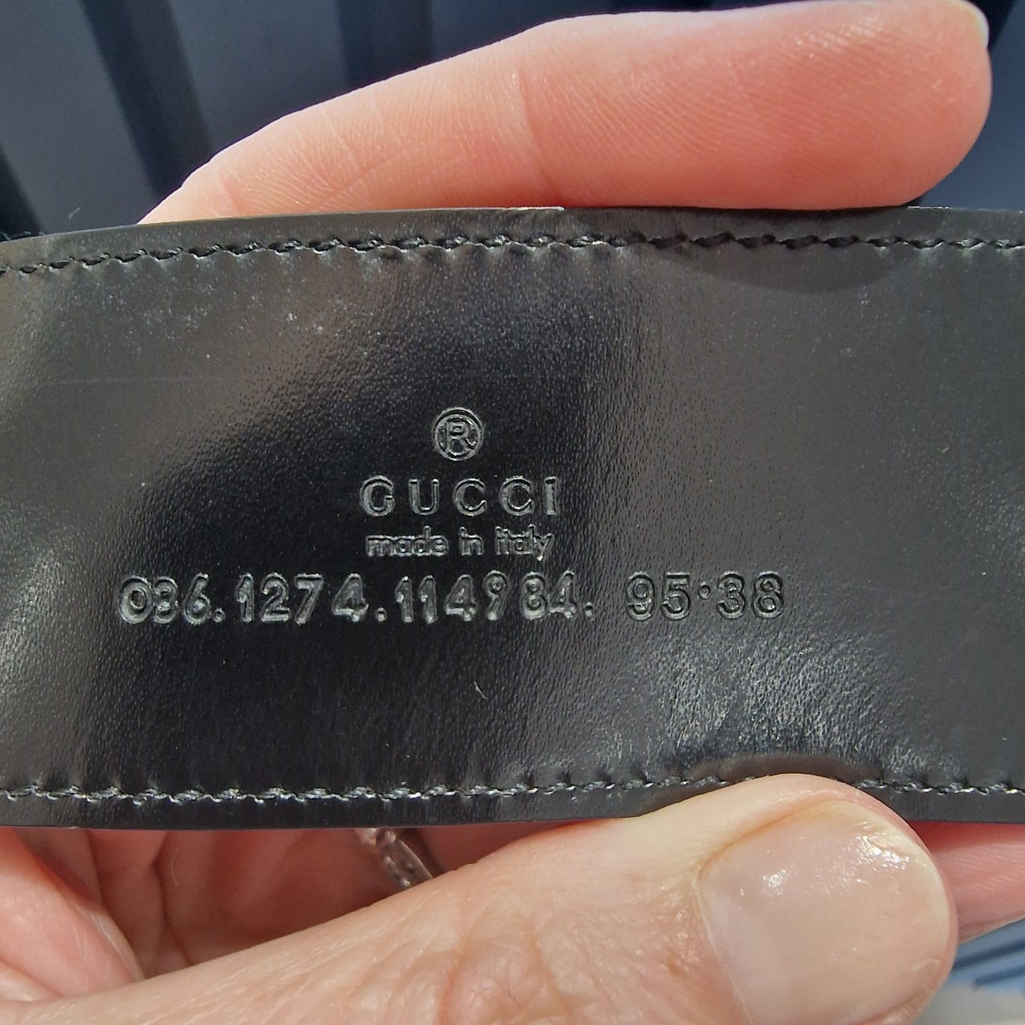 Gucci Interlocking Logo Belt - 95
