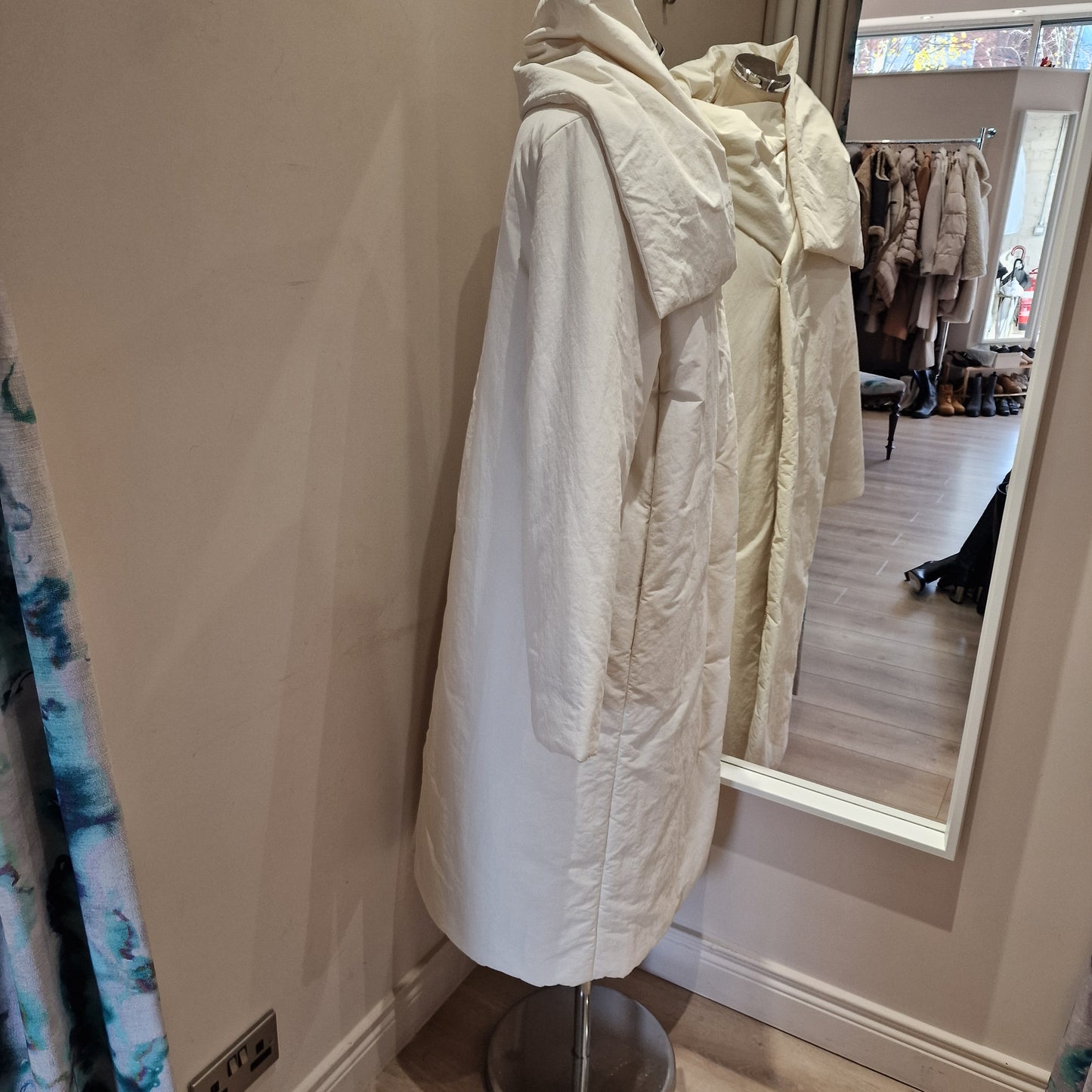 Cos Cream Padded Coat - 12