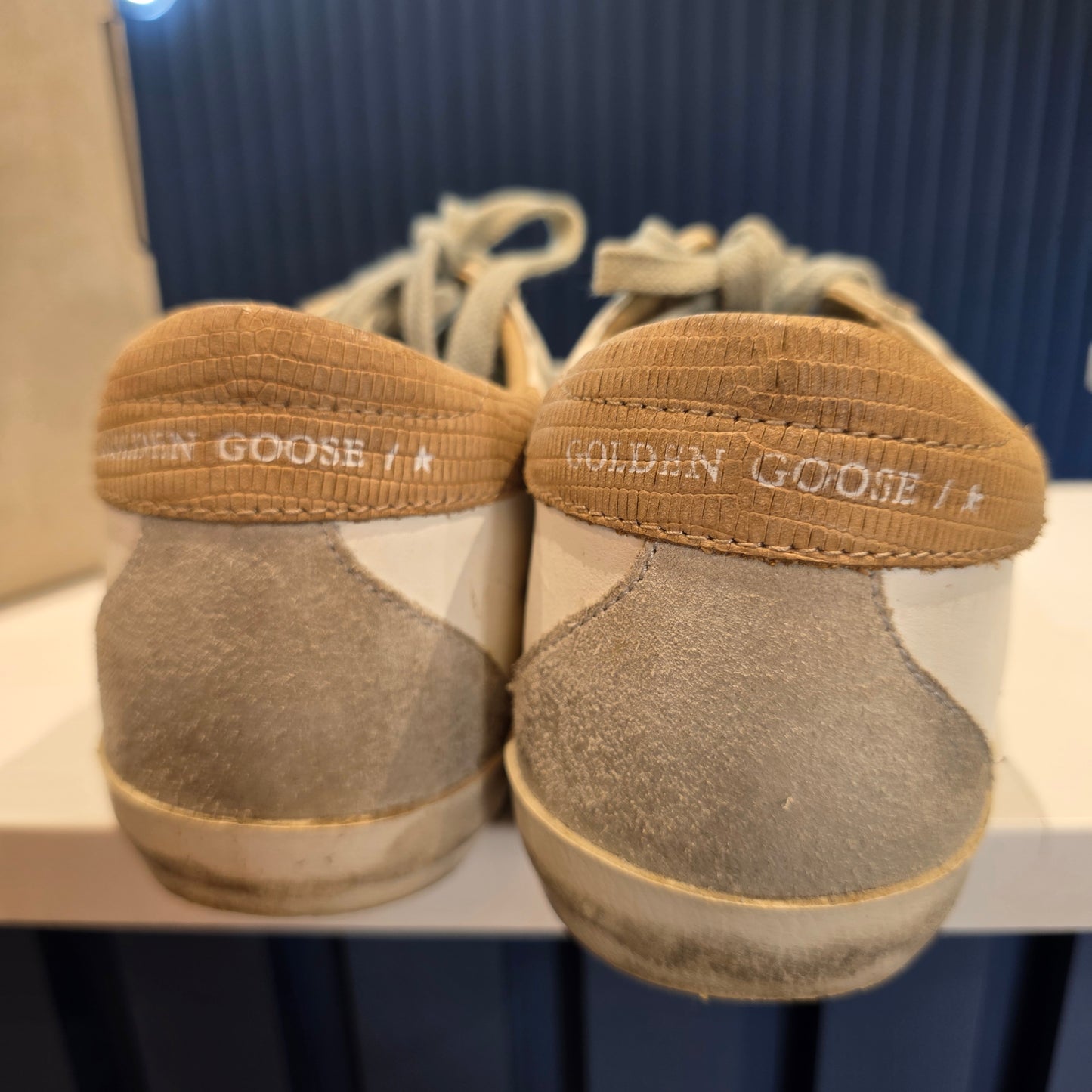 Golden Goose Superstar White/Tan - 38/5